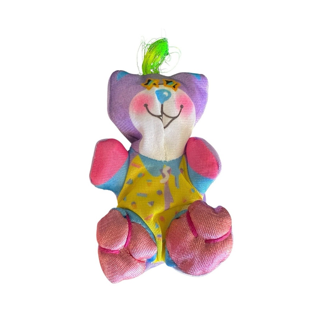VTG Smooshees Cuddlers Ted E Hush Fisher Price‎ Smooshies Clown Bear Circus Soft